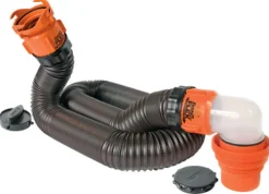 Camco RhinoFLEX RV Sewer Kit With Pre-Attached Fittings 1 pk