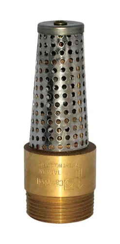 Campbell 1 in. D X 1-1/4 in. D Brass Spring Loaded Check Valve