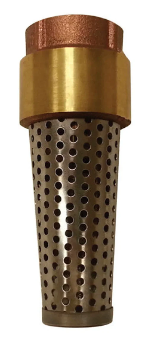 Campbell 1/2 in. D X 1/2 in. D FIP Yellow Brass Spring Loaded Check Valve