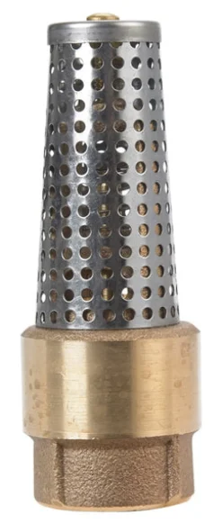 Campbell 1 in. D X 1 in. D FNPT x FNPT Brass Foot Valve