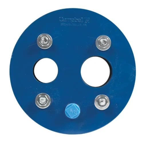 Campbell ABS Body/PVC Gasket Solid Well Seal 6 L in. 20000 lbs. with Double Drop Pipe Holes