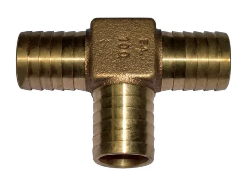 Campbell Brass 1 in. Insert Tee
