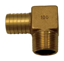 Campbell Brass Brown 1 in. Hydrant Elbow