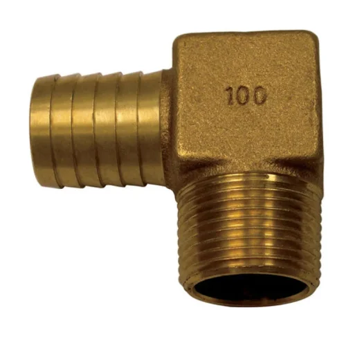 Campbell Brass Brown 1 in. Hydrant Elbow
