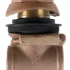Campbell Red Brass Brown 1-1/4 in. Pitless Adapter