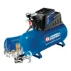 Campbell Steel Blue 110 PSI 0.3 Hp 120V 3A Portable Air Compressor 3 gal. Tank