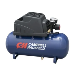 Campbell Steel Blue 110 PSI 0.3 Hp 120V 3A Portable Air Compressor 3 gal. Tank