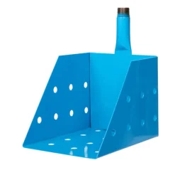 Campbell Steel Blue Catch Basin Scoop 3/4 in. NPT with Drainage Holes