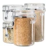 CANISTER SET RND CLR 4PK