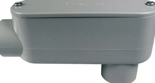 Cantex 1 in. D PVC Conduit Body For PVC 1 each