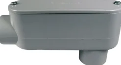 Cantex 1-1/2 in. D PVC Conduit Body For PVC 1 pk