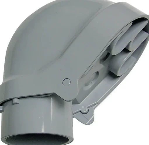Cantex 1-1/2 in. D PVC Electrical Conduit Entrance Cap For PVC 1 pk