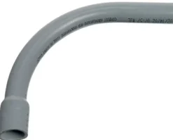 Cantex 1 in. D PVC Electrical Conduit Elbow For PVC 1 pk