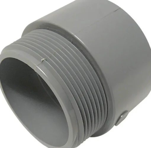 Cantex 2-1/2 in. D PVC Male Adapter For PVC 1 pk