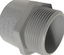 Cantex 1 in. D PVC Male Adapter For PVC 1 pk