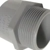 Cantex 1-1/2 in. D PVC Male Adapter For PVC 1 pk