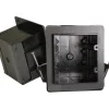 Cantex EZ Box New Work 36 cu in Rectangle PVC 2 gang Vapor Proof Box Gray