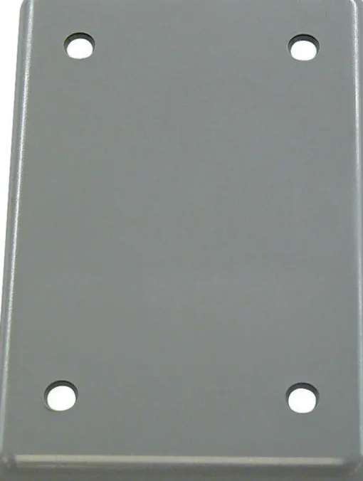 Cantex Rectangle PVC 1 gang 4-3/4 in. H X 3 in. W Box Cover
