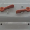 Cantex Rectangle PVC 2 gang 4-11/16 in. H X 4.9375 in. W Toggle Switch and Cover