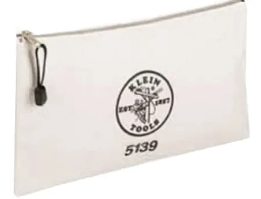 CANVAS ZIPPER BAG 12.5X1