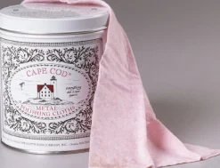 Cape Cod Vanilla Scent Metal Polish 3 oz Cloth