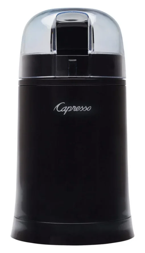 Capresso Black Metal/Plastic Coffee and Spice Grinder 3-1/2 oz