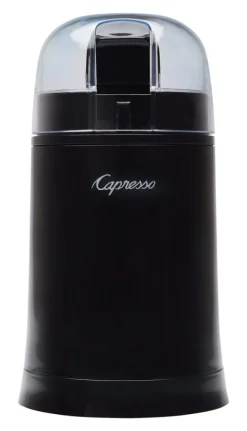 Capresso Black Metal/Plastic Coffee and Spice Grinder 3-1/2 oz