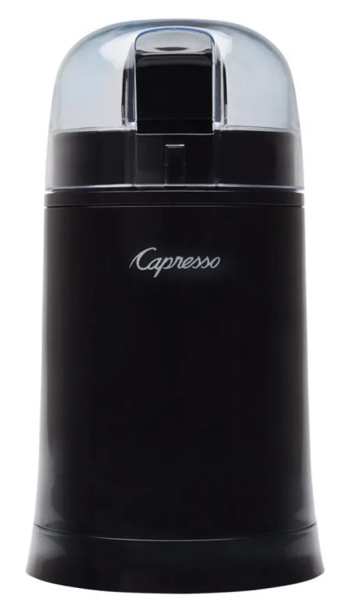Capresso Black Metal/Plastic Coffee and Spice Grinder 3-1/2 oz