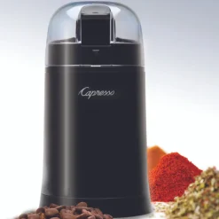 Capresso Black Metal/Plastic Coffee and Spice Grinder 3-1/2 oz