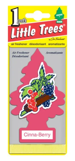Car Freshner U1P-10318 Cinna-Berry® Little Tree® Air Fresheners (Pack of 24)