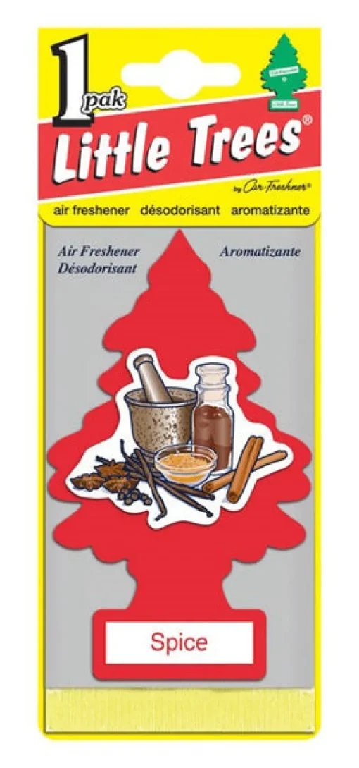 Car Freshner U1P-10103 Spice Little Tree® Air Fresheners (Pack of 24)