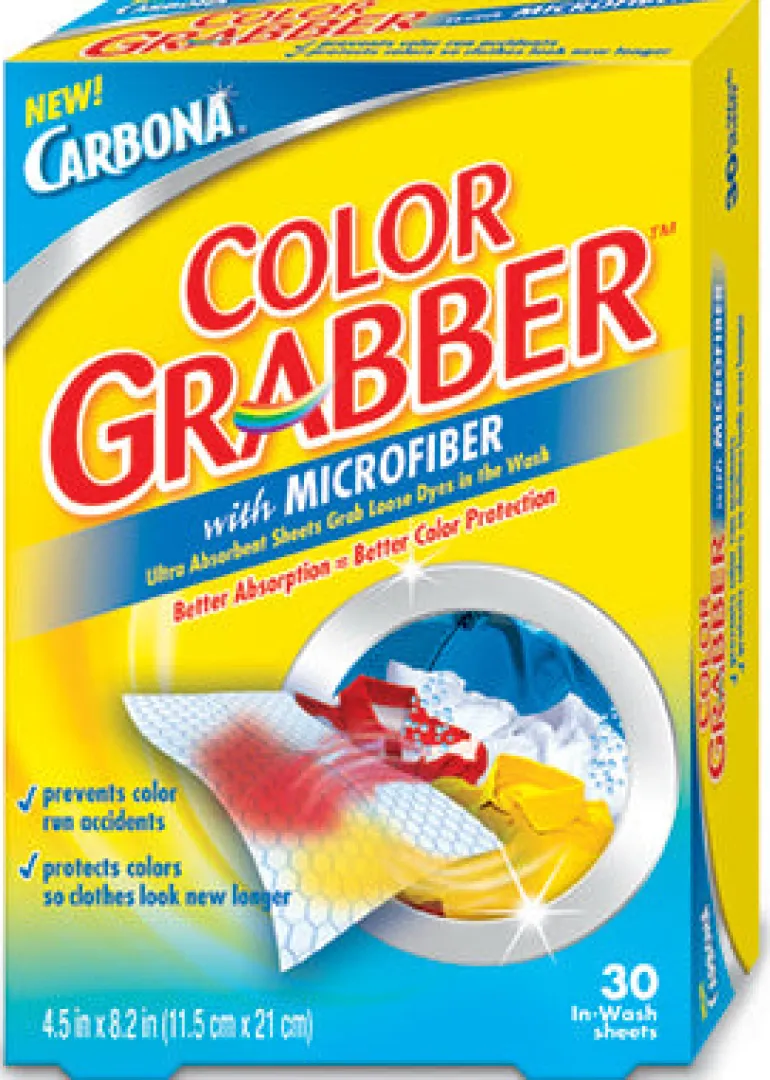 Carbona No Scent Color and Dirt Grabber Sheets 8.2 L x 4.5 W in. with Microfiber