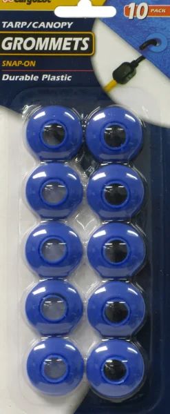 Cargoloc 82473 Blue Plastic Tarp/Canopy Grommets (Pack of 4)
