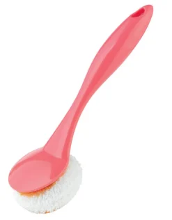 Casabella 2.5 in. W Plastic Handle Round Mesh Scrubber