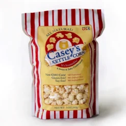 Casey's Kettle Corn Lighly Sweetened and Salted Popcorn 5 oz. Bagged (Pack of 10)
