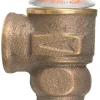 Cash Acme 3/4 in. MIP Brass Pressure Relief Valve 3/4 in. FPT