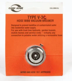 Cash Acme V-3 3/4 in. Thread X 3/4 in. Thread Brass Vacuum Breaker