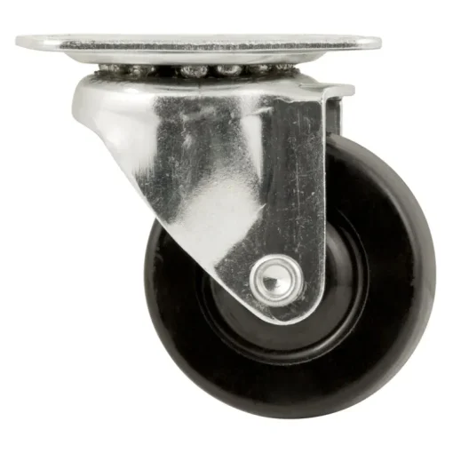 CASTER WHEEL BK/SL 2"DIA