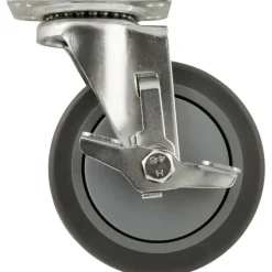 CASTER WHL W/STEM 110LB