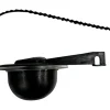 Cato Plastic Construction Black Toilet Tank Flapper 2-1/2 x 5-1/2 x 4 in.