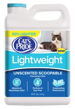 Cat's Pride No Scent Scoopable Cat Litter 10 lb