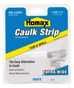 CAULKSTR TUB1-5/8X11'WHT