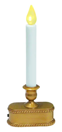 Celebrations Brushed Gold No Scent Auto Sensor Candle 2.64 oz