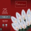 Celebrations Incandescent C9 Clear 25 ct String Christmas Lights 24 ft.