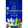 Celebrations LED C9 Multicolored 25 count Color Changing String Lights 12 ft.