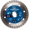Century Drill & Tool 4-1/2 in. D Diamond Turbo Diamond Saw Blade