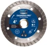 Century Drill & Tool 4 in. D Diamond Turbo Diamond Saw Blade