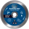 Century Drill & Tool Diamond Pro 7 in. D X 7/8 in. Steel Continuous Rim Diamond Saw Blade 1 pc