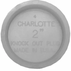 Charlotte Pipe 2 in. PVC Test Cap