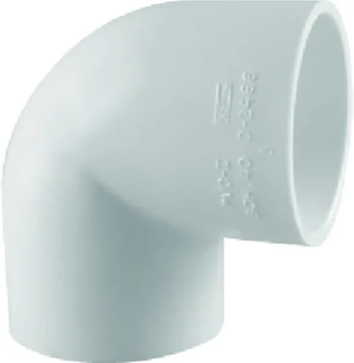 Charlotte Pipe 1/2 in. Slip x 1/2 in. Dia. Slip PVC Elbow (Pack of 25)